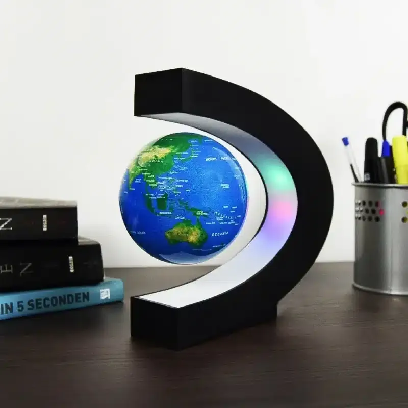 Glob pământesc plutitor cu iluminare LED